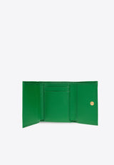 Dolce 
Gabbana Logo-Plate Leather Wallet BI0770 A1001-87192 Green