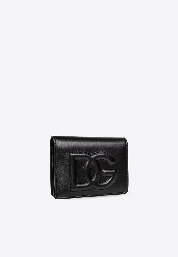 Dolce 
Gabbana Logo-Embossed Leather Wallet BI1211 AG081-80999 Black