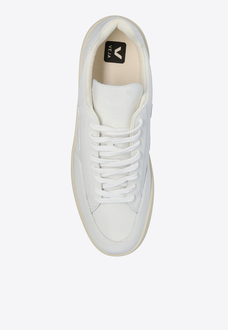 Veja V-12 Leather Low-Top Sneakers White XD022297B 0-WHITE