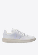 Veja V-12 Leather Low-Top Sneakers White XD022297B 0-WHITE