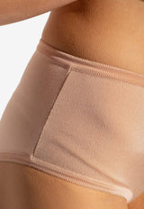 Balmain Ribbed Briefs XF0CB000 KB53-0KQ Beige