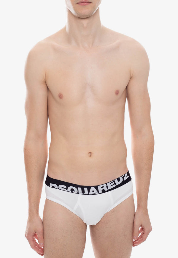 Dsquared2 Logo-Waistband Briefs DCL670030 0-100