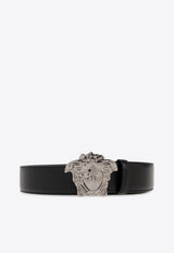 Versace Medusa Head Leather Belt Black DCU4140 DVTP1-1B00E