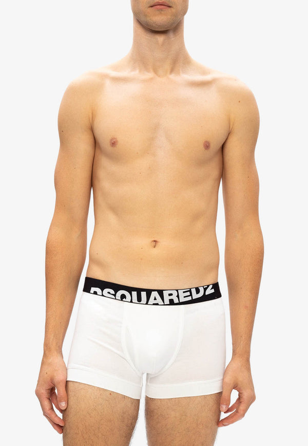 Dsquared2 Two-Pack Logo-Waistband Briefs DCXC90030 0-100