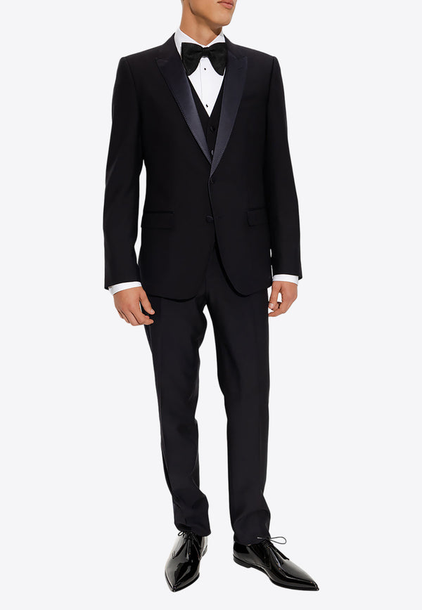 Dolce 
Gabbana Three-Piece Wool Suit GK2WMT FU2Z8-B6712 Navy