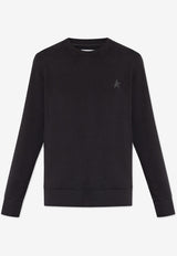 Golden Goose DB Star Logo Sweatshirt Black GMP01223 P000525-90100