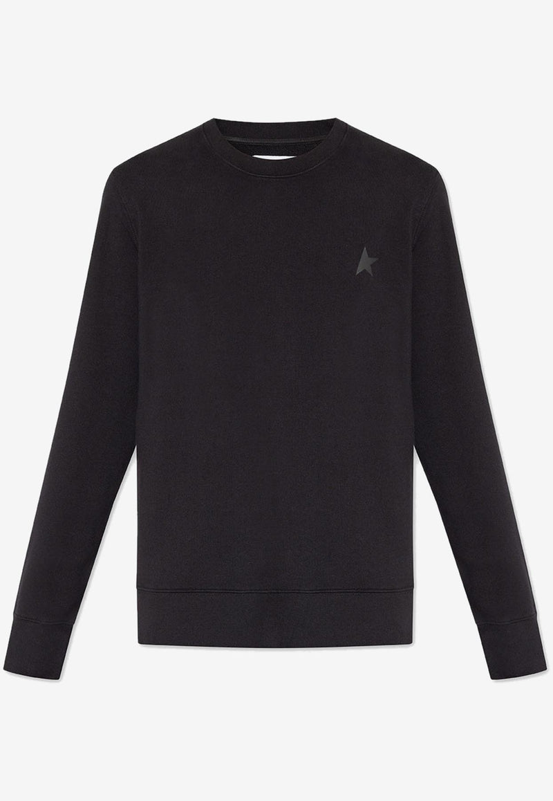 Golden Goose DB Star Logo Sweatshirt Black GMP01223 P000525-90100