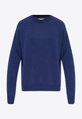 Jil Sander Crewneck Cashmere Sweater  Navy J21GP0028 J13208-410