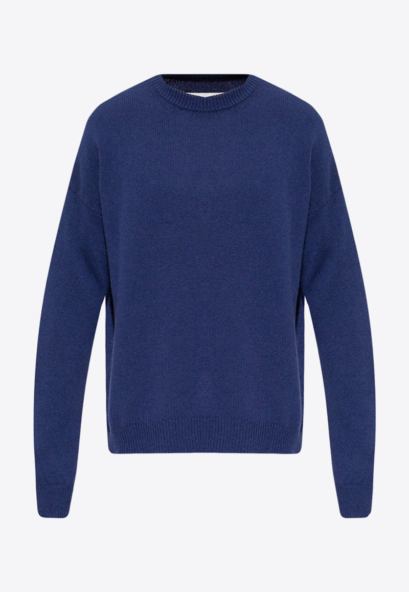 Jil Sander Crewneck Cashmere Sweater  Navy J21GP0028 J13208-410