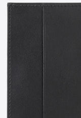 Jil Sander Logo Embossed Leather Cardholder Black J25VL0008 P4966-001