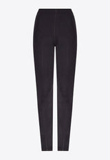 Jil Sander Logo Print Leggings Black J40KA0028 J70029-001