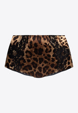 Dolce 
Gabbana High-Rise Animal Print Briefs O2A09T FSAXY-HY13M Brown