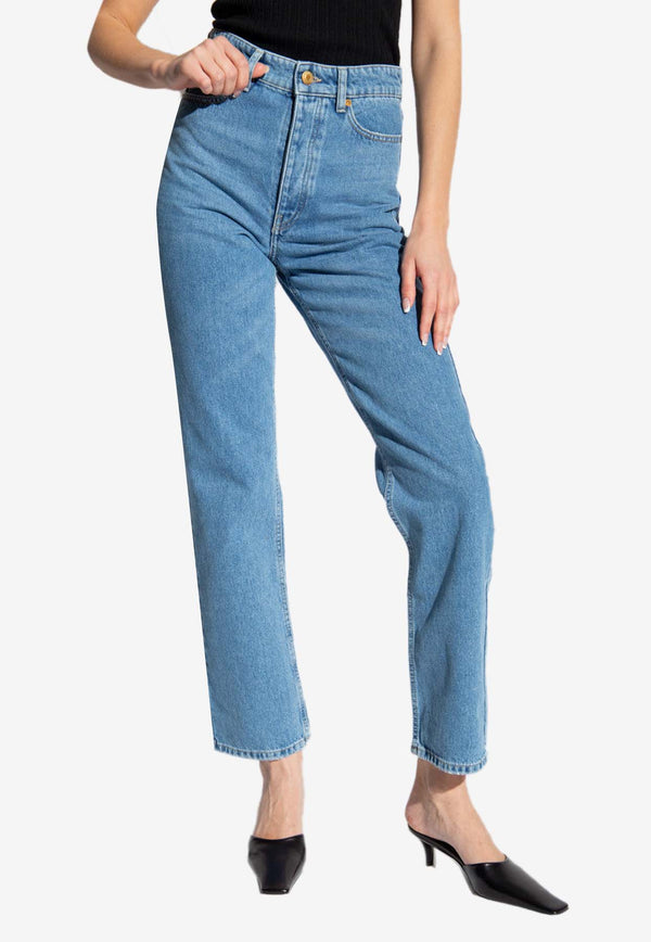 By Malene Birger Miliumlo High-Rise Straight-Leg Jeans Q70252011Z 0-23L