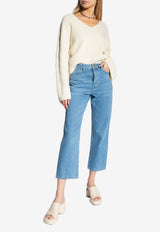 By Malene Birger Miliumlo High-Rise Cropped Jeans Q70252012Z 0-23L