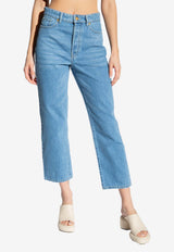 By Malene Birger Miliumlo High-Rise Cropped Jeans Q70252012Z 0-23L