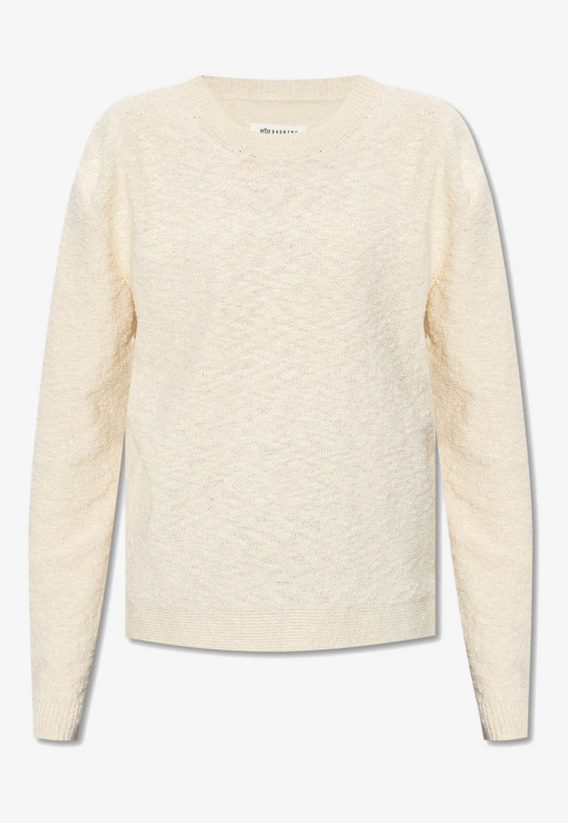 Maison Margiela Knitted Crewneck Sweater S51HL0005 S18197-102