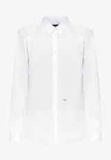 Dsquared2 Logo-Embroidered Buttoned Shirt S74DM0659 S44131-100