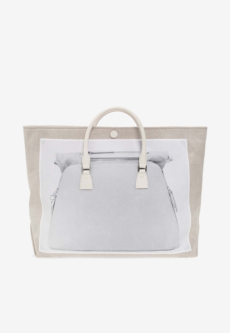 Maison Margiela Trompe l
oeil 5AC Tote Bag SB3WC0001 P4777-H9202