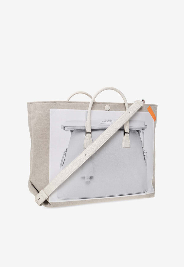 Maison Margiela Trompe l
oeil 5AC Tote Bag SB3WC0001 P4777-H9202