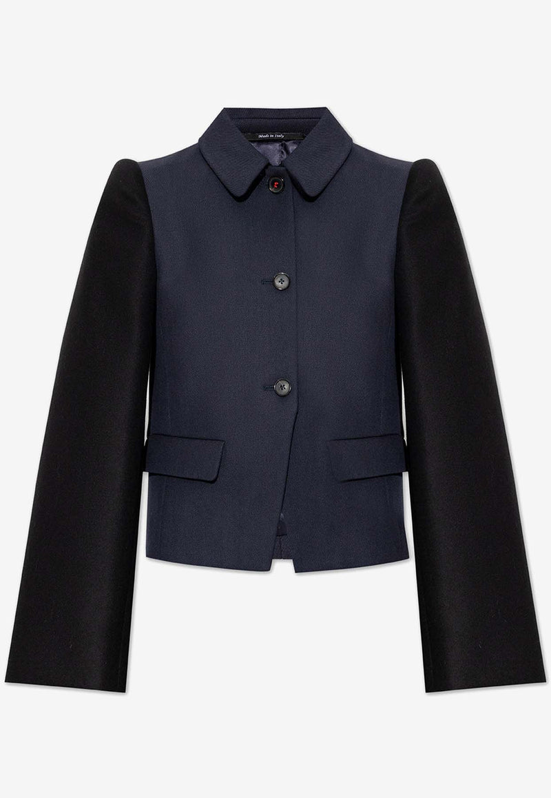 Maison Margiela Double-Breasted Mohair Blazer SI0BN0004 S54881-511