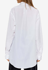 Maison Margiela Oversized Poplin Shirt with Four Stitches SI0DL0001 S52245-100