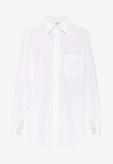 Maison Margiela Oversized Poplin Shirt with Four Stitches SI0DL0001 S52245-100