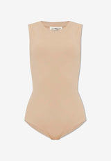 Maison Margiela Sleeveless Crewneck Bodysuit with Four Stitches SI0NA0001 S23976-121