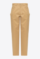 JW Anderson Straight-Leg Workwear Chino Pants Beige TR0228 PG0947-132 BEIGE