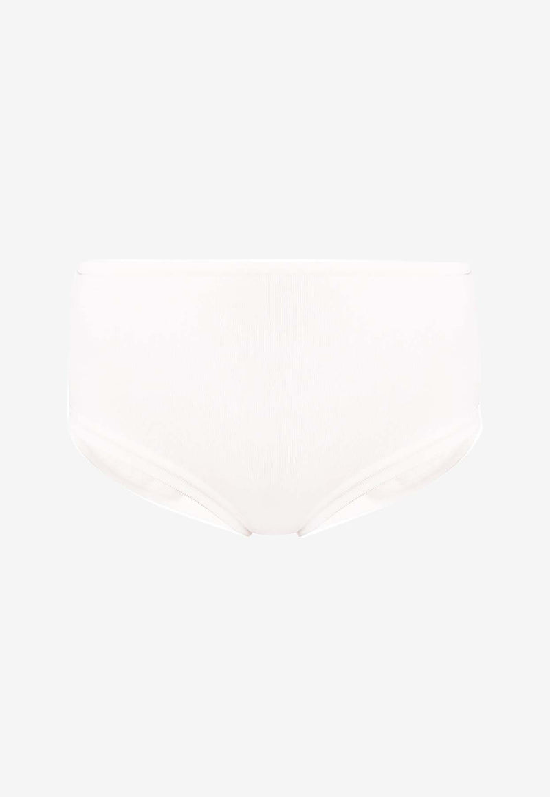 Balmain High-Waist Briefs VF0CB000 K050-0FA White