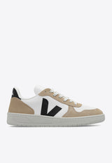 Veja V-10 Low-Top Sneakers White VX0503138B 0-EXTRA WHITE BLACK SAHARA