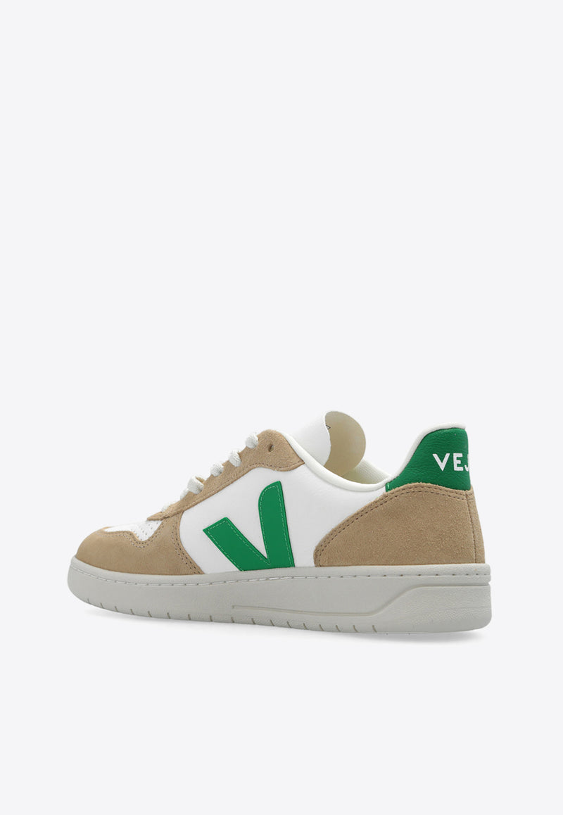 Veja V-10 Low-Top Sneakers White VX0503146B 0-EXTRA WHITE EMERAUDE SAHARA