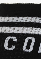 Logo Ribbed Socks