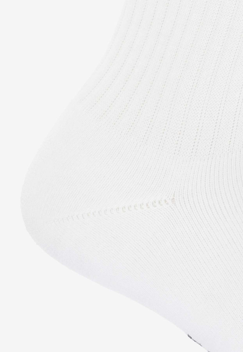 Logo Ribbed Socks