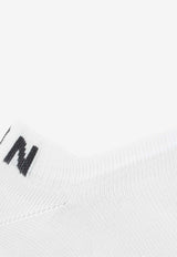 Logo Ribbed Socks