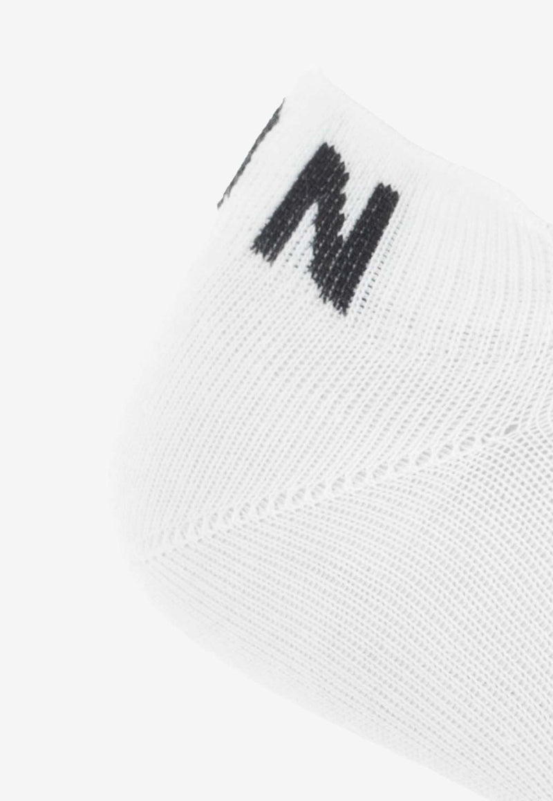 Logo Ribbed Socks