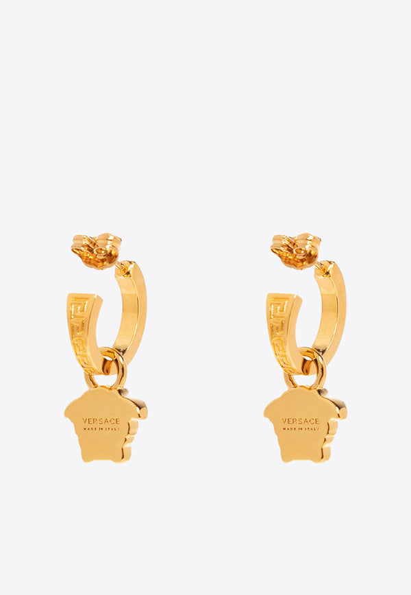 Versace La Medusa Greca Hoop Earrings Gold DG2I135 DJMT-KVO