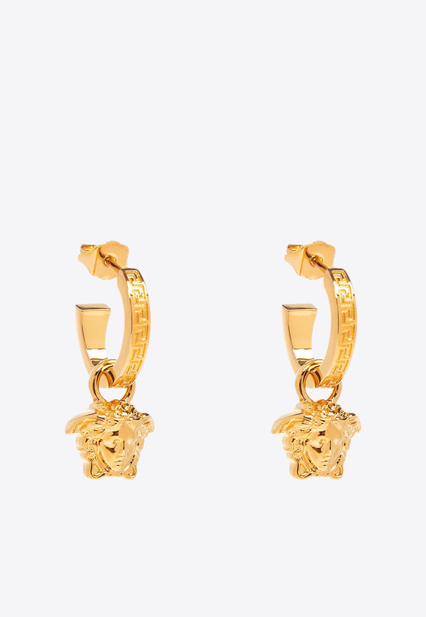 Versace La Medusa Greca Hoop Earrings Gold DG2I135 DJMT-KVO