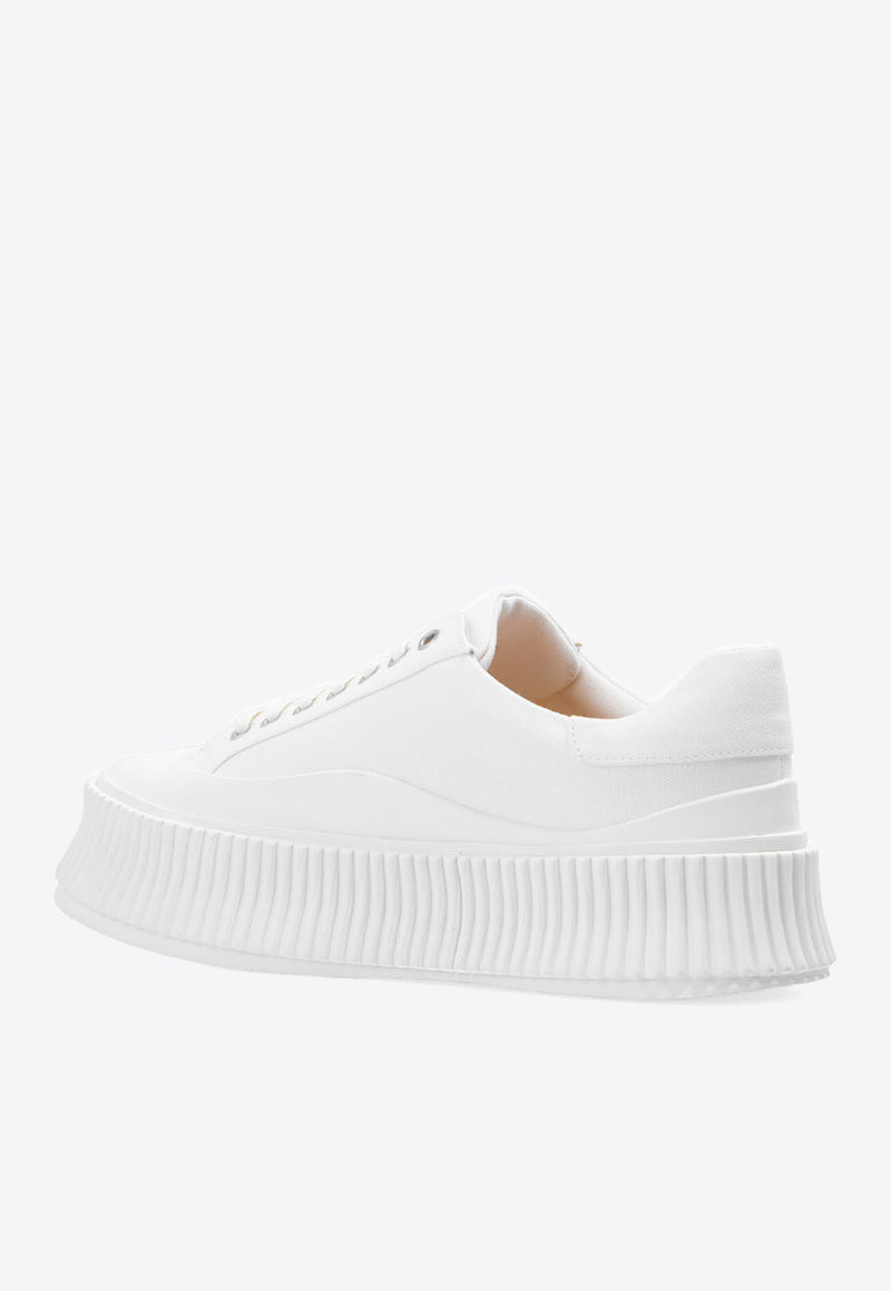 Jil Sander Platform Low-Top Sneakers White JI32535B 15612-101