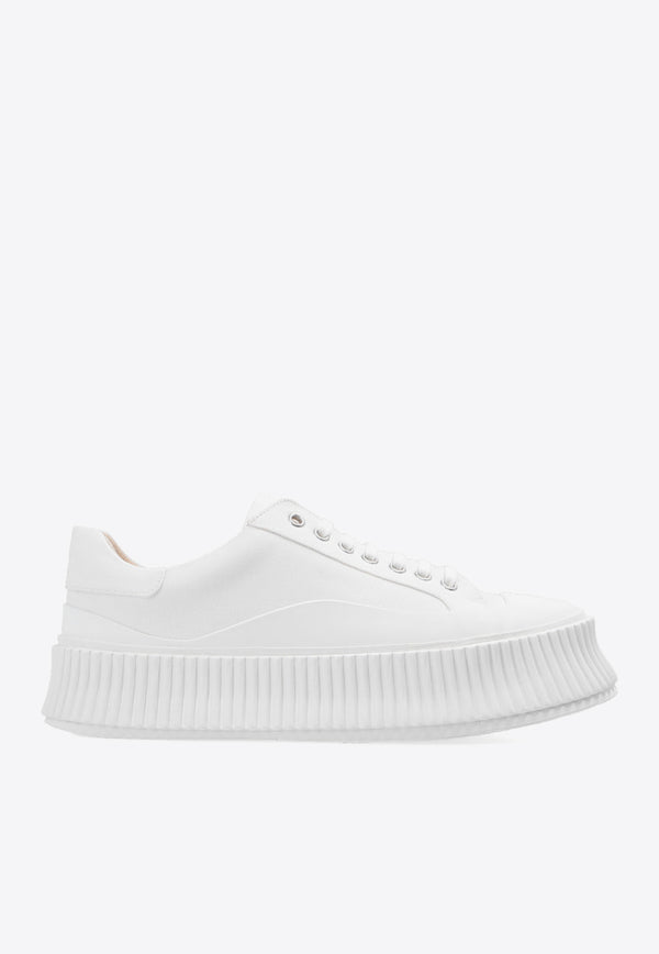 Jil Sander Platform Low-Top Sneakers White JI32535B 15612-101