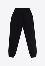 Dolce 
Gabbana Kids Boys Embroidered DG Track Pants Black L4JPGD G7E5F-N0000