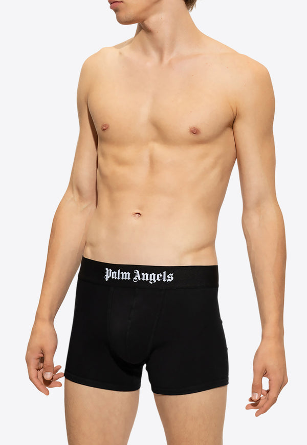 Palm Angels Logo Waistband Boxers - Set of 2 Multicolor PMUH003F22 FAB002-8484