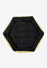 Versace Large I Love Baroque Jacquard Pet Bed Black ZDOGCUD10 ZCOSP052-Z4800