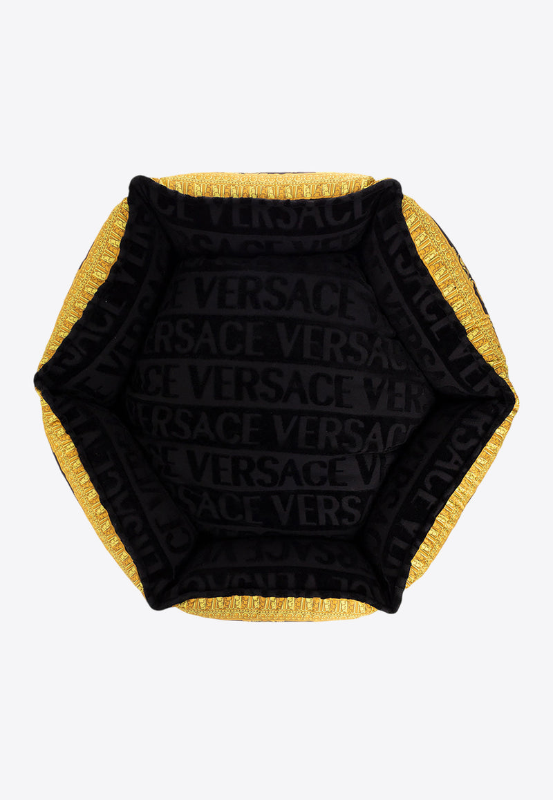 Versace I Love Baroque Jacquard Pet Bed Black ZDOGCUD80 ZCOSP052-Z4800