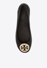 Tory Burch Minnie Travel Nappa Leather Ballet Flats Black 50393 0-013