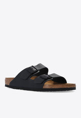 BirkenstockArizona Double-Strap Leather Slides51191 0-BLACKBlack