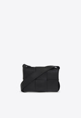 Bottega Veneta Candy Cassette Crossbody Bag Black 666688 VMAY1-8425