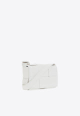 Bottega Veneta Candy Cassette Crossbody Bag White 666688 VMAY1-9009