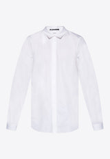 Jil Sander Monday Long-Sleeved Shirt White JSYQ600005 MQ244300-100