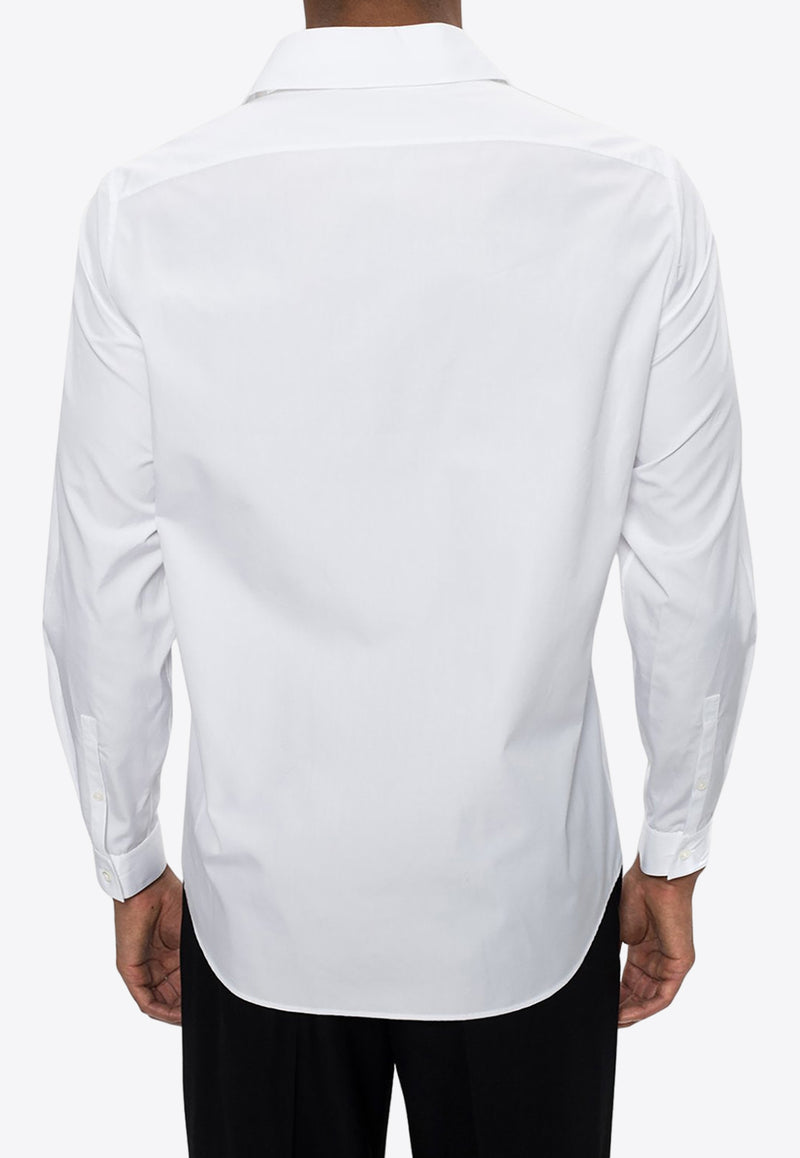 Jil Sander Long-Sleeved Button Shirt White JSYQ600105 MQ244300-100