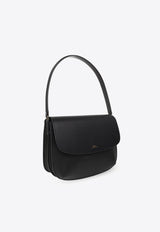 A.P.C. Sarah Leather Shoulder Bag Black PXAWV F61526-LZZ